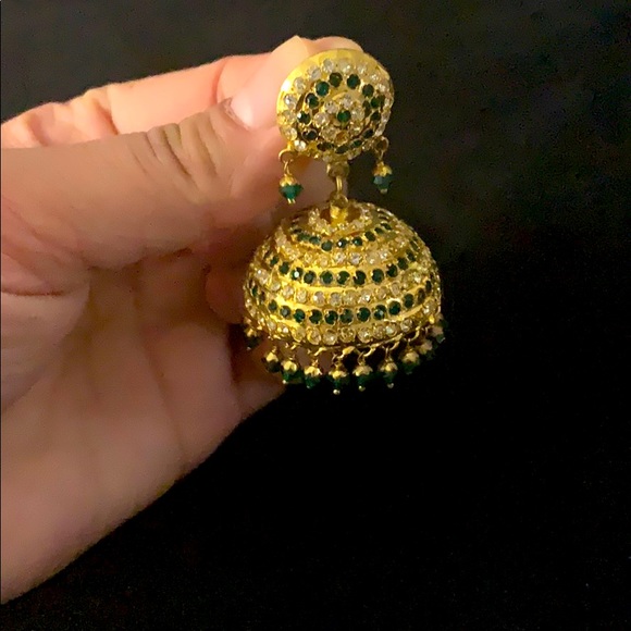 Earrings - jhumki - Picture 2 of 2